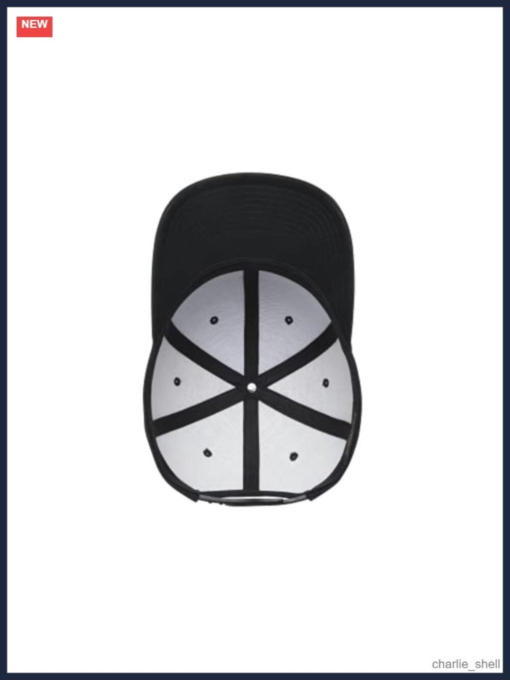 Retro Snapback Cap 6-Panel Structured Baseball Hat - Picture 4 of 6